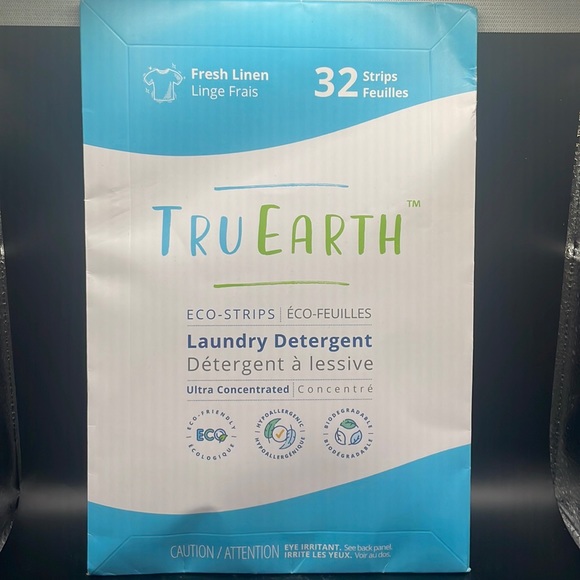 Laundry Detergent Strips By Tru Earth - Picture 1 of 3